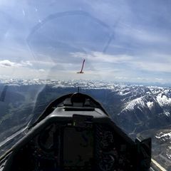 Flugwegposition um 12:56:03: Aufgenommen in der Nähe von Krakauhintermühlen, 8854, Österreich in 3687 Meter